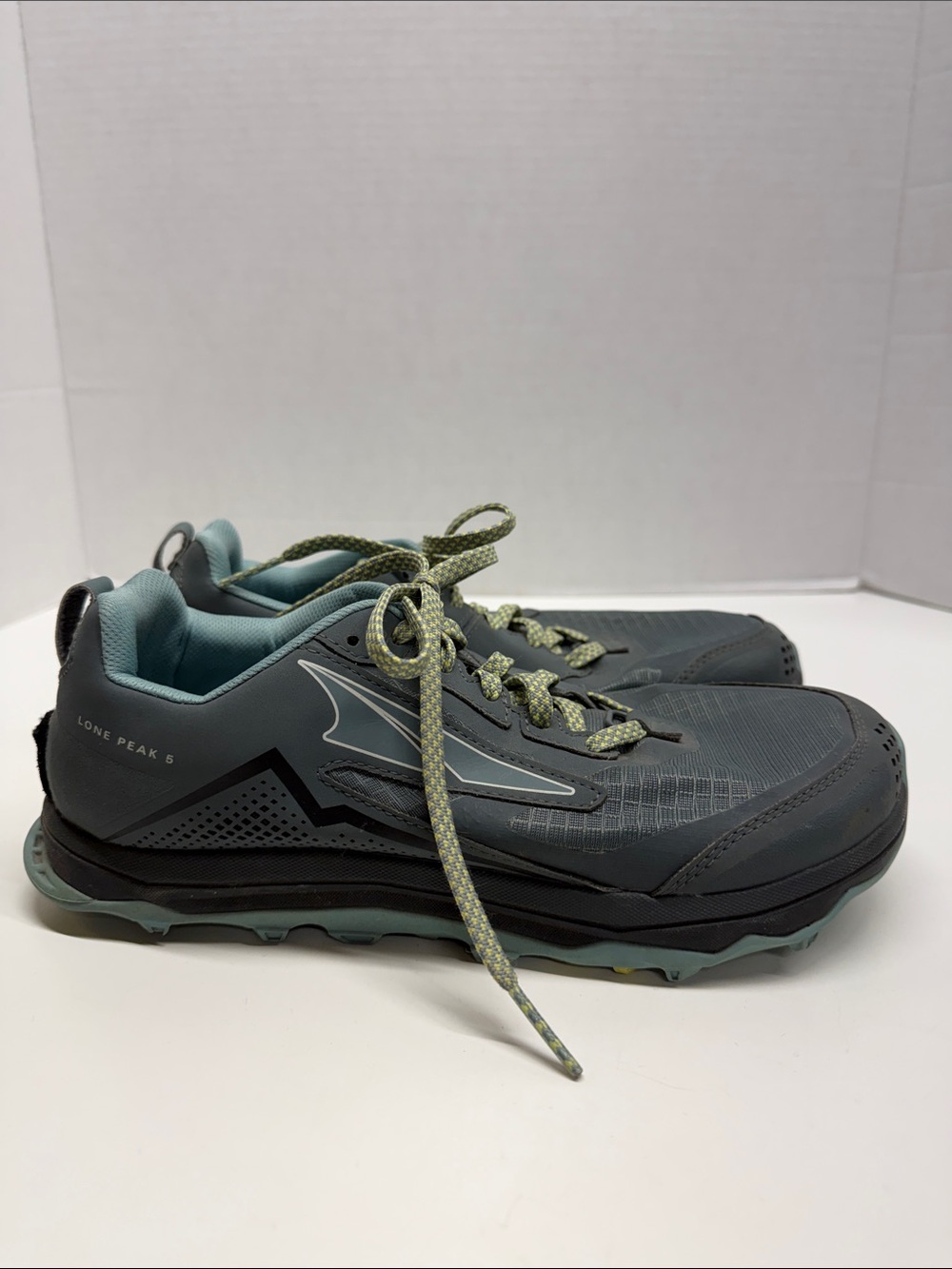 Altra Lone Peak 5 Trail Running Shoes Athletic Sneakers Shoe Blue Womens Size 9